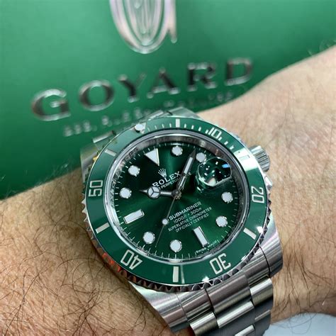 green dial Rolex price